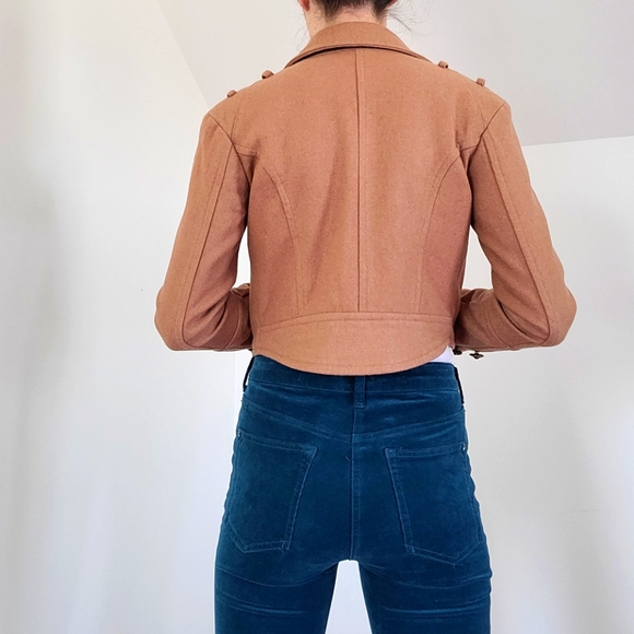 Wool crop jacket - Picture 5 of 16